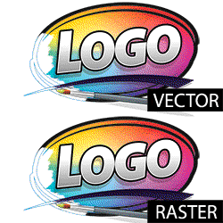 mac Logo Design Studio - Raster vs Vector graphic 2